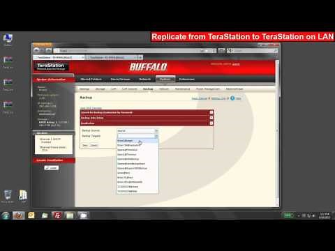Replication between two Buffalo TeraStation NAS Devices over the LAN (Part 1)