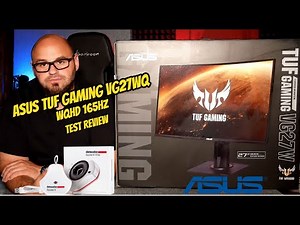 ASUS TUF Gaming VG27WQ Curved Monitor 27 zoll 165hz WQHD Gaming / Test / Review / Schnäppchen ???