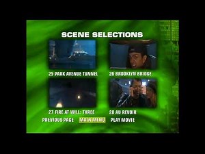 Full DVD Menu Walkthrough of "Godzilla (1998)" (Deluxe Edition)
