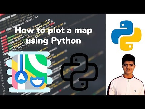 How to plot a map in python using folium
