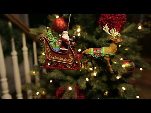 49301 Mr. Christmas Animated Tree Topper - Santa's Sleigh