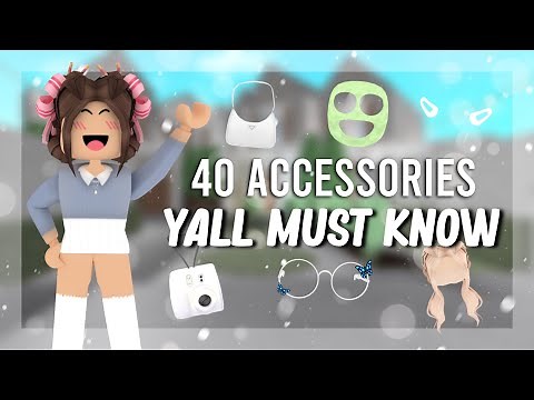 40 Cute, Aesthetic accessories *WITH CODES* || bloxburg