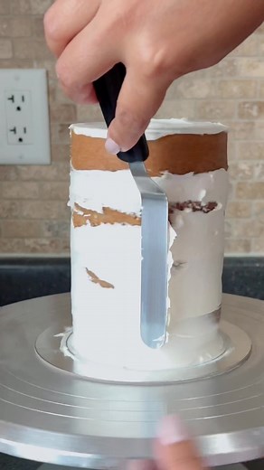 Fast Motion Cake Decorating Process