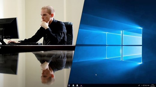 Windows 10: Desktop anzeigen lassen