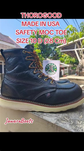 Thorogood Made in USA Safety Moc Toe Size 10 D Boots