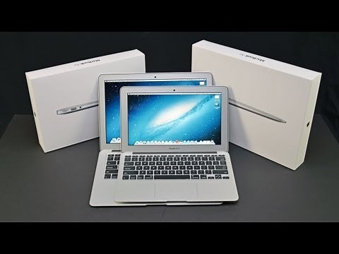 Apple MacBook Air 11" & 13" (2013): Unboxing and Comparison