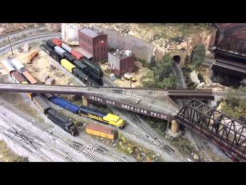 DCC++ automation of single-train operations completely controlled by the Arduino DCC++ base station.