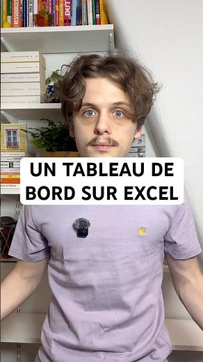 UN TABLEAU DE BORD SUR EXCEL
