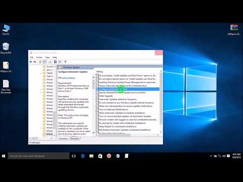 How to Enable/Disable Windows Automatic Updates in "Windows 10"