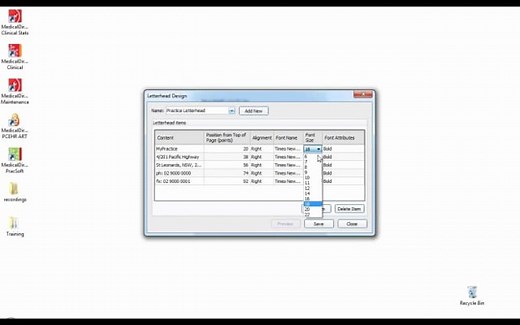 Setting up Pracsoft for new Practices 'Webinar'