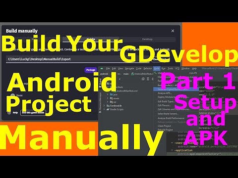 Part1: GDevelop Tutorial: Manually build your GDevelop Projects with Cordova and Android Studio!