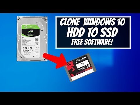 How to CLONE Windows 10 HDD to SSD for Free!