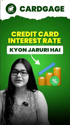 Credit Card Interest Rates | APR credit Card Explained | Cardgage #creditcard #shorts
