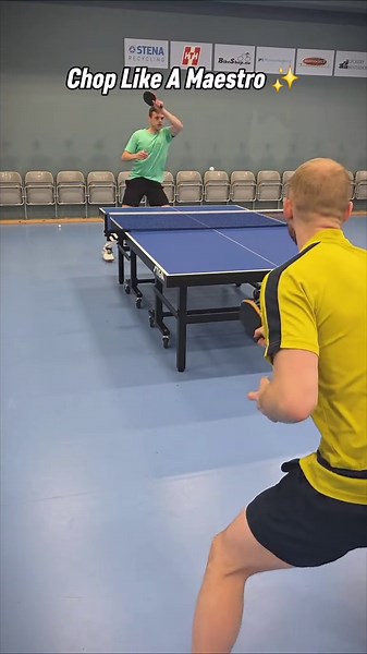Master the perfect table tennis chop like a pro
