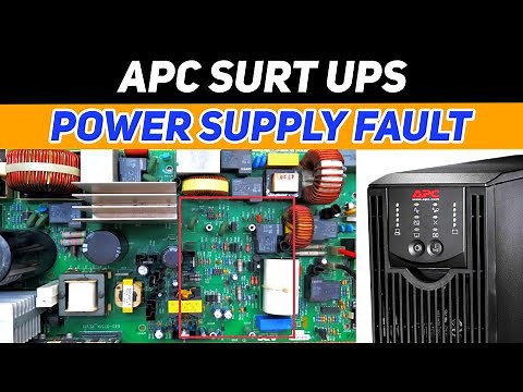 Fix UPS APC: Repair Dead Power Supply | APC UPS not turning ON