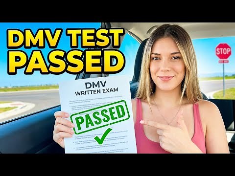 The EXACT Questions on the DMV Permit Test (Don't Fail!)
