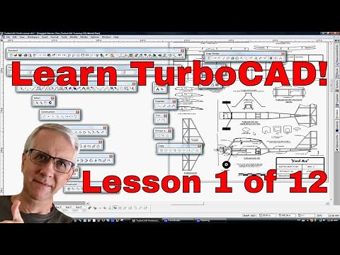 Lesson 1 of 12 - Introduction to TurboCAD