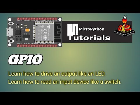 003 - ESP32 MicroPython: GPIO