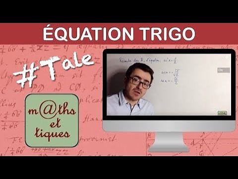 Solve a trigonometric equation - Terminale