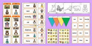 British Sign Language (BSL) Animals Resource Pack