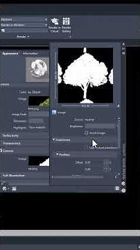 Making realistic tree in AutoCAD 3D