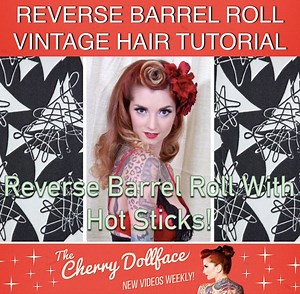 Get SUPER fun curls with this hot stick hair tutorial! | Cherry Dollface
