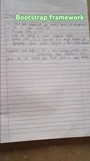 #Bootstrap#Bootstrap_learners What is Bootstrap framework? And its use