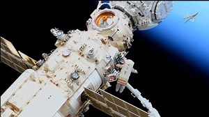 The station's new European robotic arm has been released from its restraints on the Nauka module and is now in motion. https://www.nasa.gov/live | International Space Station