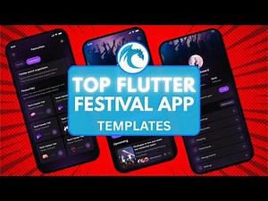 Top 8 Flutter Festival App Templates