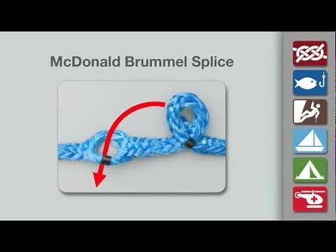 McDonald Brummel Splice | How to Tie a McDonald Brummel Splice