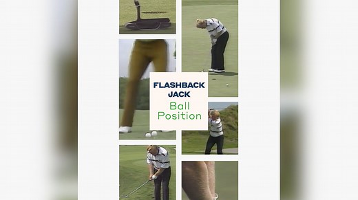 Jack Nicklaus explains the key to a proper setup: Flashback Jack