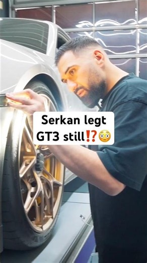 Serkan is serious... the GT3 is not street legal in this state 😳