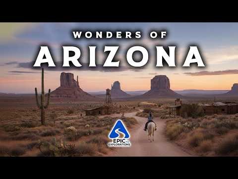 Wonders of Arizona | Land of Canyons and Cacti | Most Amazing Places in Arizona | 4K Travel Guide