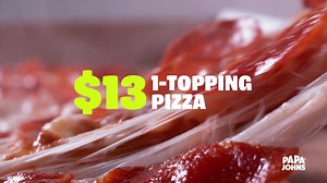 Oversized slices the perfect mix of crust and toppings = Papa John’s NEW NY Style Pizza. Order now! | Papa Johns Pizza