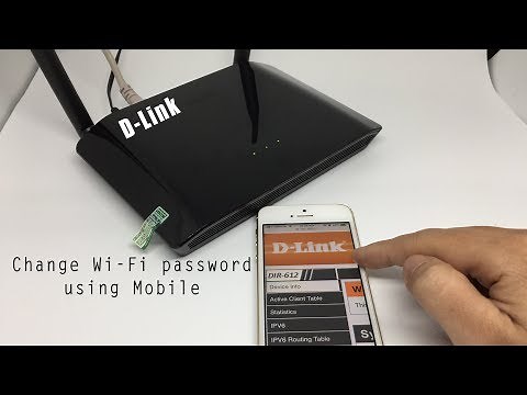 D-Link | Change Wi-Fi password using Mobile | NETVN