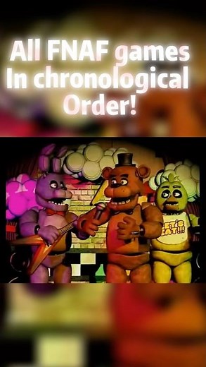 All FNAF games in chronological order…