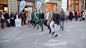 441K views · 12K reactions | Irish Dance Flashmob - Ljubljana, Slovenia Ft. Šola Irskega Plesa Video by Marjan Gresl as part of the Irish Days in Ljubljana programme ---------------------------------------------- Video Feature Submissions: ffvideofeature@gmail.com DM - Business Enquiries/ Performances & Workshops #fusionfighters #irishdance #ffvideofeature | Fusion Fighters | Facebook