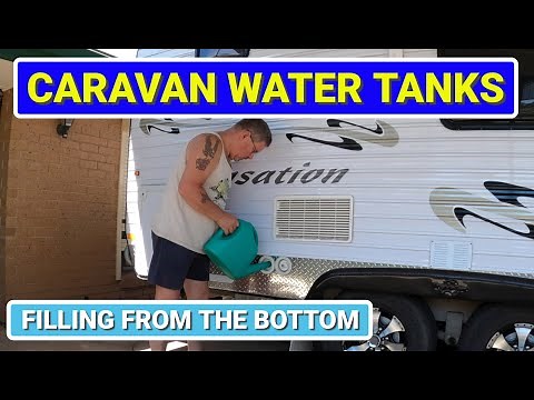 Filling Caravan Water Tanks