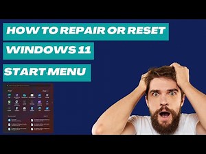 How to Repair or Reset Windows 11 Start Menu