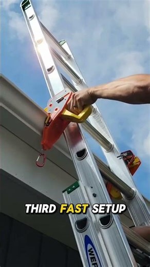 3 simple reasons why electricians never climb without Lock Jaw Ladder Grip. 🪜🔒
