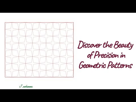 Discover the Beauty of Precision in Geometric Drawing Patterns / 20
