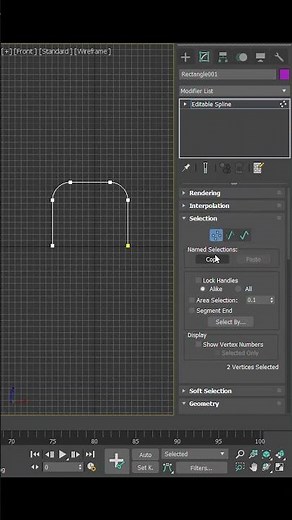 3ds Max Beginner Tutorial: Bent Leg Desk Modeling Step-by-Step! #furnituremodeling #archviz #shorts