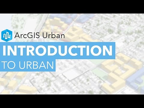 Introduction to ArcGIS Urban