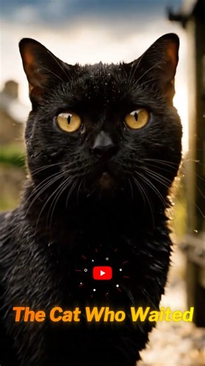 cat is waiting for owner love