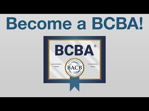 Becoming a BCBA