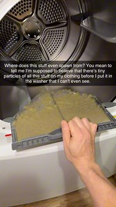 There’s gotta be a good practical use for this stuff instead of just throwing it away every time. Besides starting fires. I never once seen anybody go to the laundry room and grab some lint for fire help. | Scubba Stevee