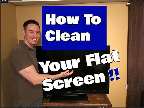 How To Clean a Flat Screen TV | LED, LCD Or Plasma