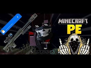 Download and install the Best weapon Mod (Gun) for Minecraft pe 1.21