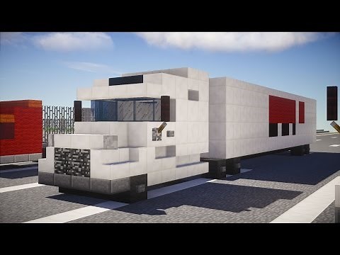 Minecraft American Semi Truck Tutorial