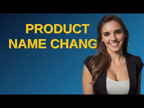 Magento: Product name change